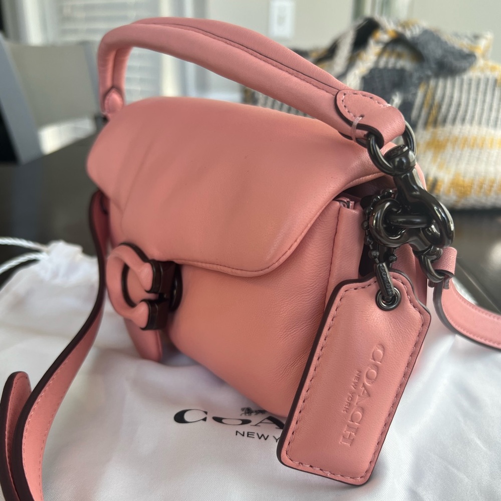 Authentic Coach Tabby 18 Pillow Leather Shoulder Bag